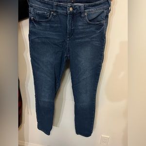 NYDJ- dark blue skinny jeans